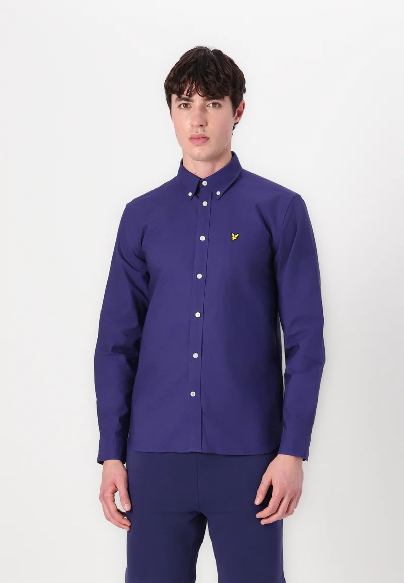 Hottest New Styles Lyle & Scott PLAIN SHIRT - Shirt deep indigo Clothing Shirts Casual Shirts