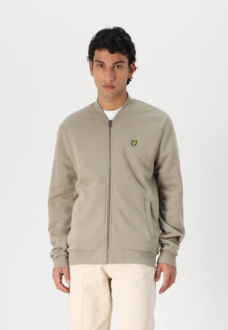 New Arrival Lyle & Scott BOMBER - Bomber Jacket taupe Clothing Sale Jackets Gilet Bomber Jackets