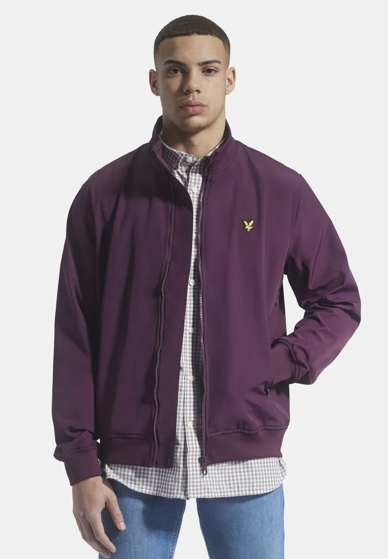 world-wide renown Lyle & Scott BACKED FUNNEL - Bomber Jacket burgundy Clothing Sale Jackets Gilet Bomber Jackets