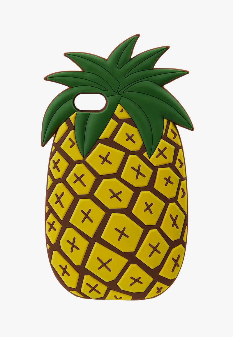 100% high Quality Guarantee Mister Tee PHONECASE PINEAPPLE I PHONE 6/7/8 - Phone case yellow Accessories Bags & cases Small bags Bum bags