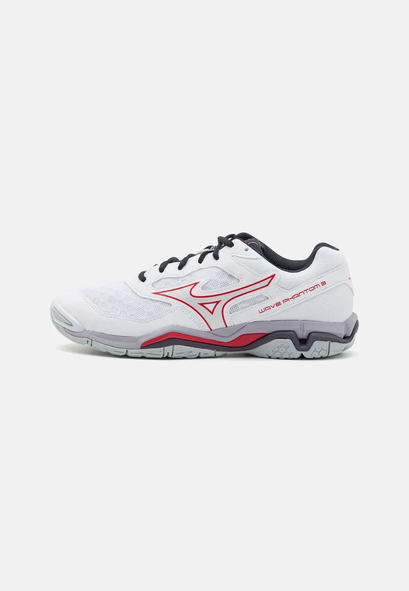 New York Mizuno WAVE PHANTOM 3 - Handball shoes white/salsa/black Sport Sale Shoes Boots