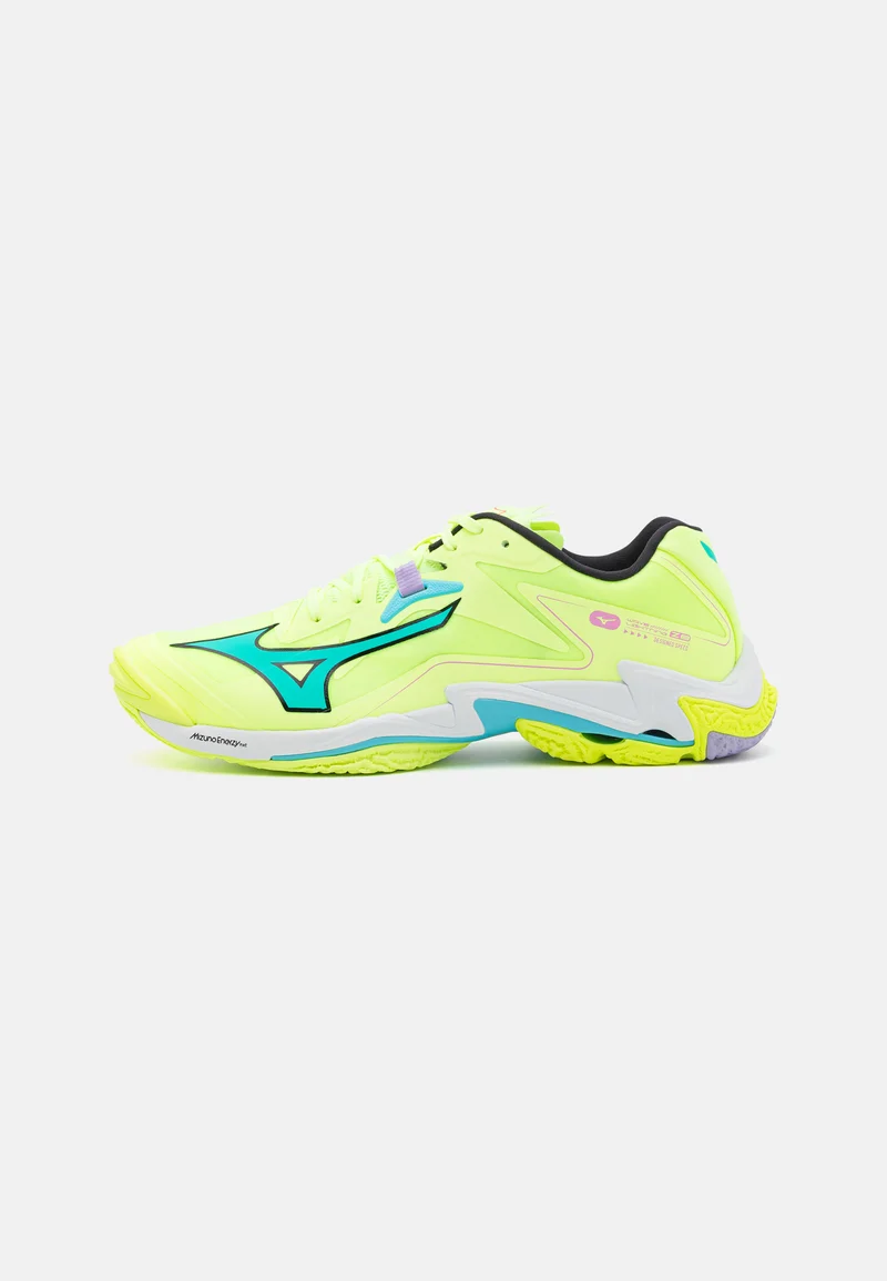 high-end Mizuno WAVE LIGHTNING Z8 - Volleyball shoes neo lime/black/splish splash Sport Sale Shoes Boots