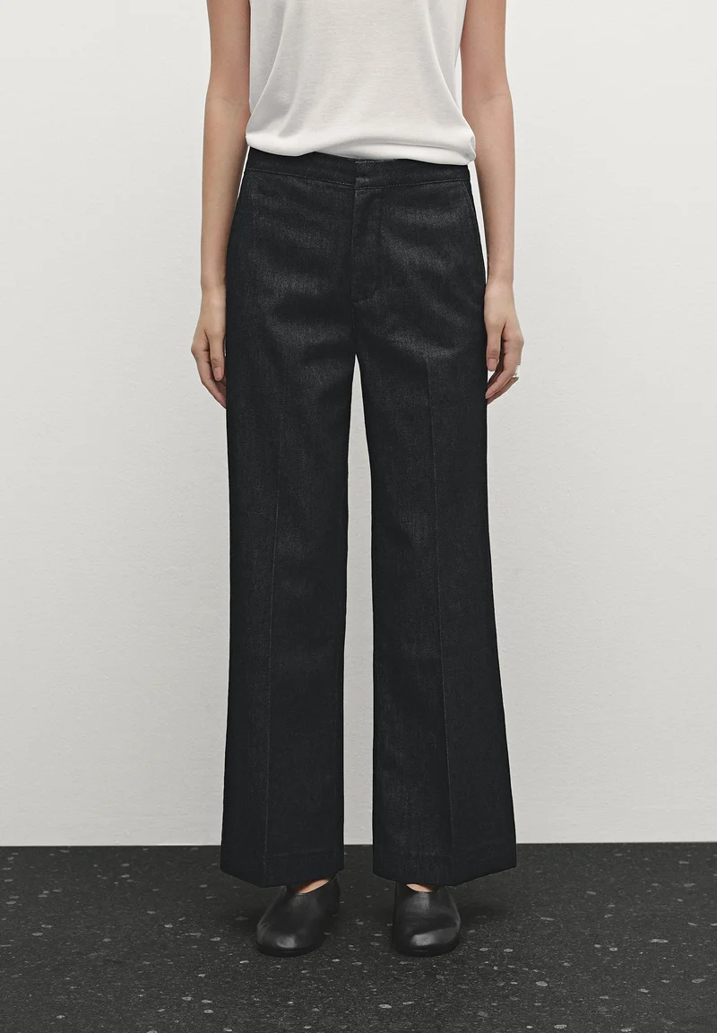 where can i buy Massimo Dutti Flared Jeans - dark grey Clothing Bootcut & Flared