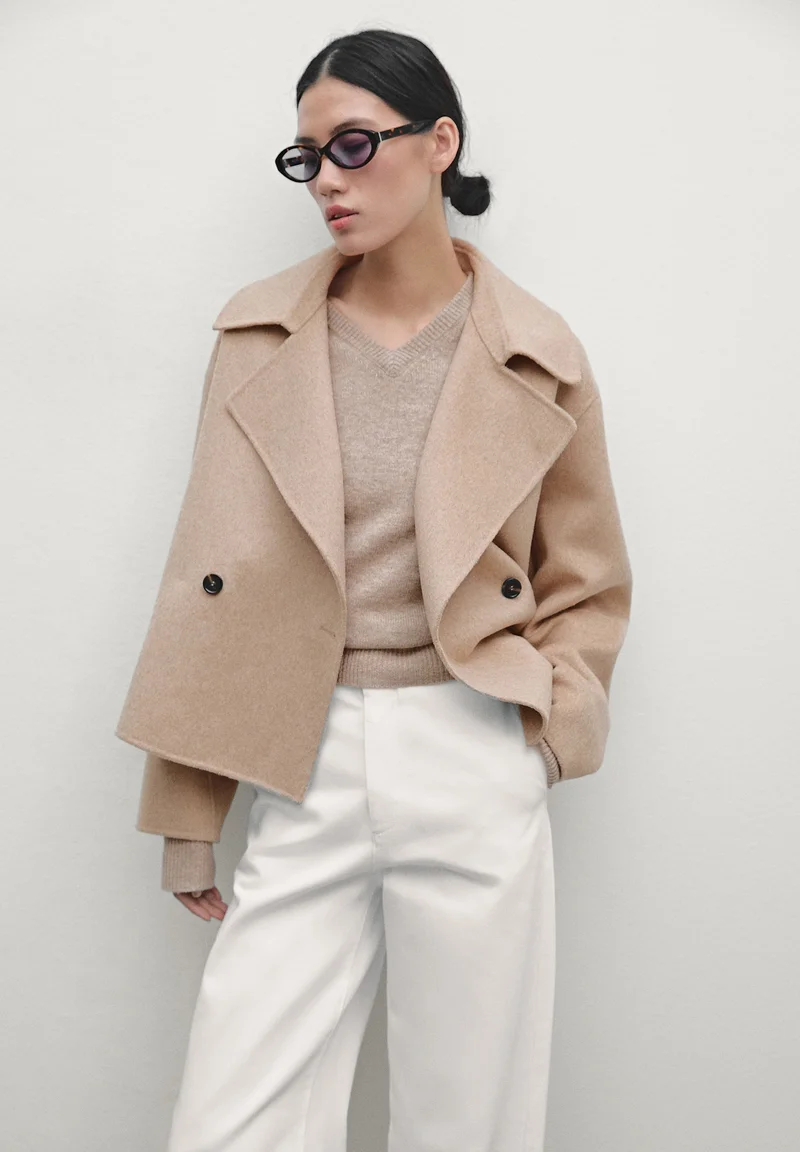 Biggest Discount Massimo Dutti Blazer - camel Clothing Jackets & Blazers Blazers