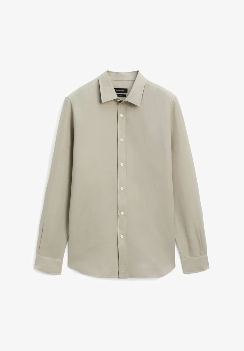 Free Shipping Massimo Dutti Shirt - light brown Clothing Shirts Casual Shirts