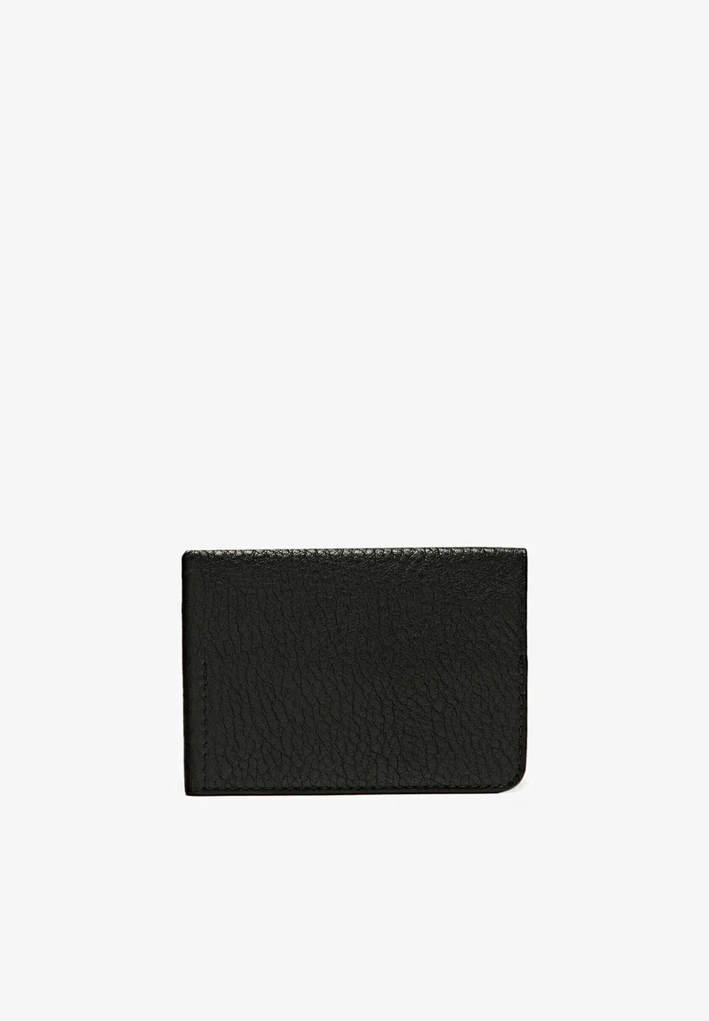 low price Massimo Dutti Business card holder - black Accessories Wallets & card holders Business card cases