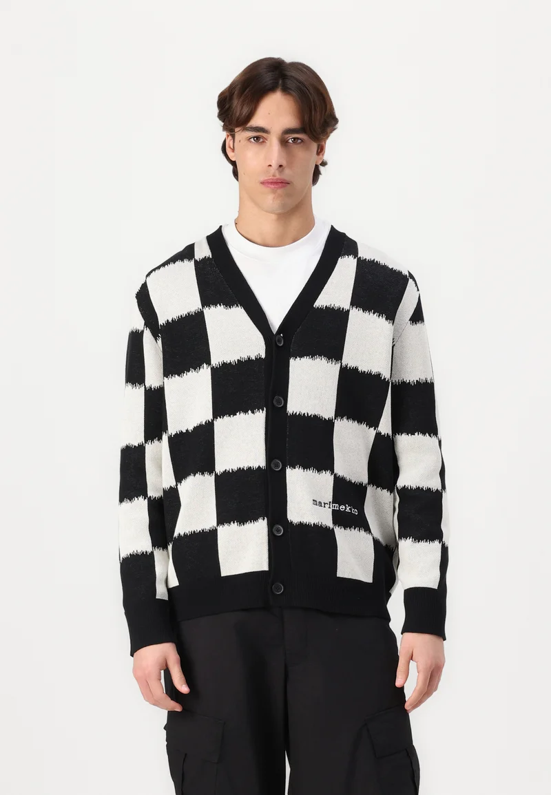 Wholesale Online USA Marimekko SURUS JÄKÄLÄ UNISEX - Cardigan black Clothing Knitwear Cardigans