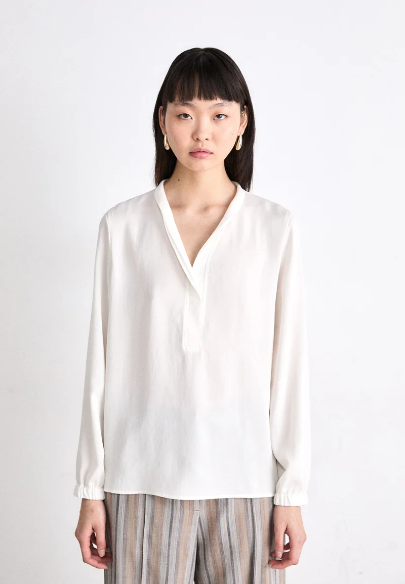 glamorous Marc Cain Blouse - white Clothing Shirts & Blouses Blouses