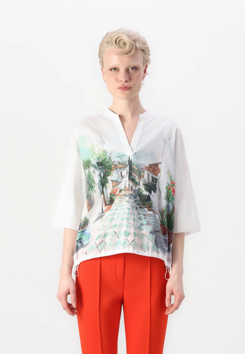 promo codes Marc Cain Blouse - white Clothing Shirts & Blouses Blouses