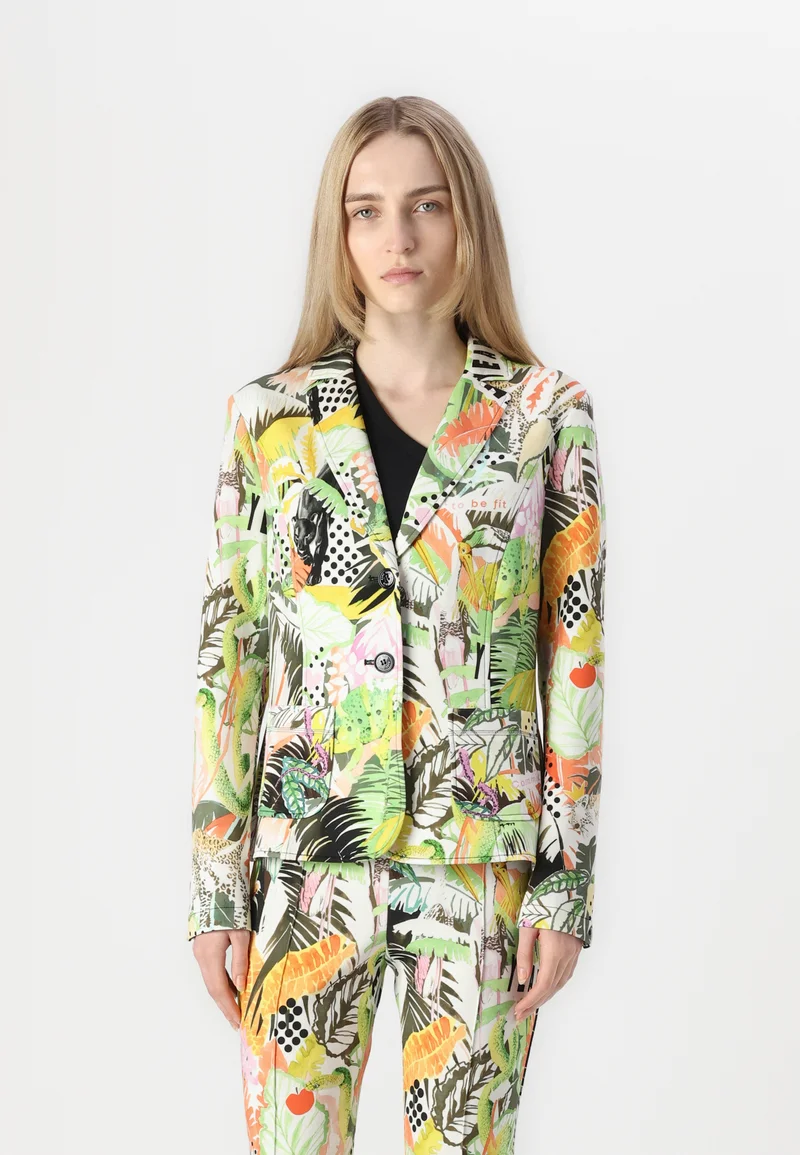 Retailer Marc Cain Blazer - deep olive green Clothing Jackets & Blazers Blazers