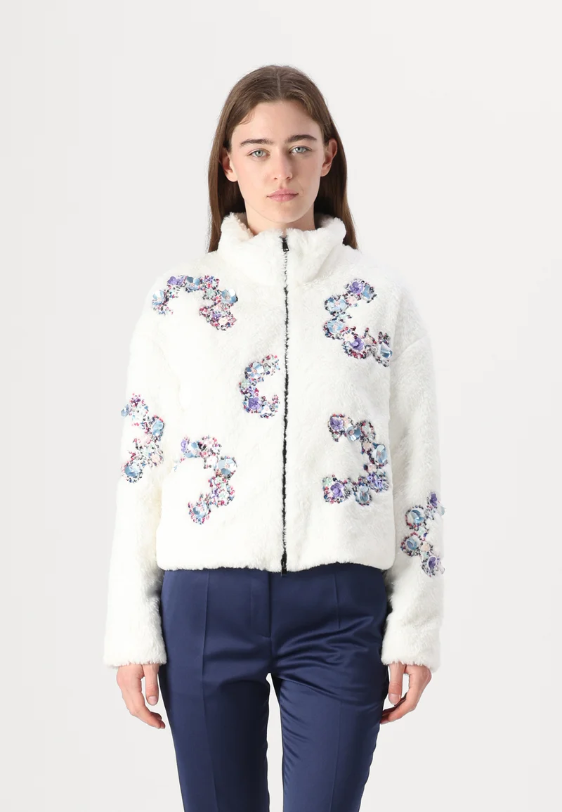 UK official online shop Marc Cain Winter jacket - off-white Clothing Jackets & Blazers Bomber Jackets
