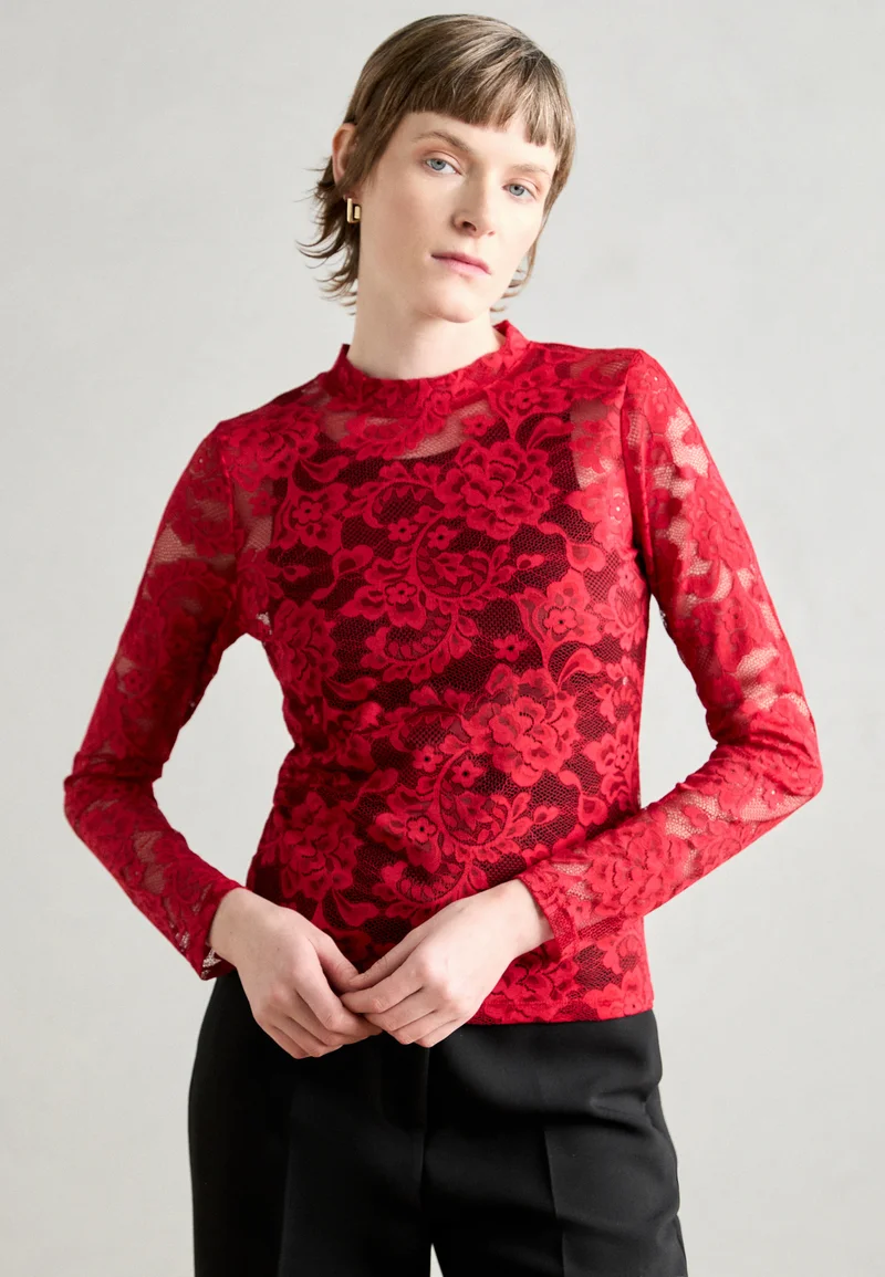 Most Fashionable Outlet Morgan TARA - Blouse cerise Clothing Shirts & Blouses Blouses