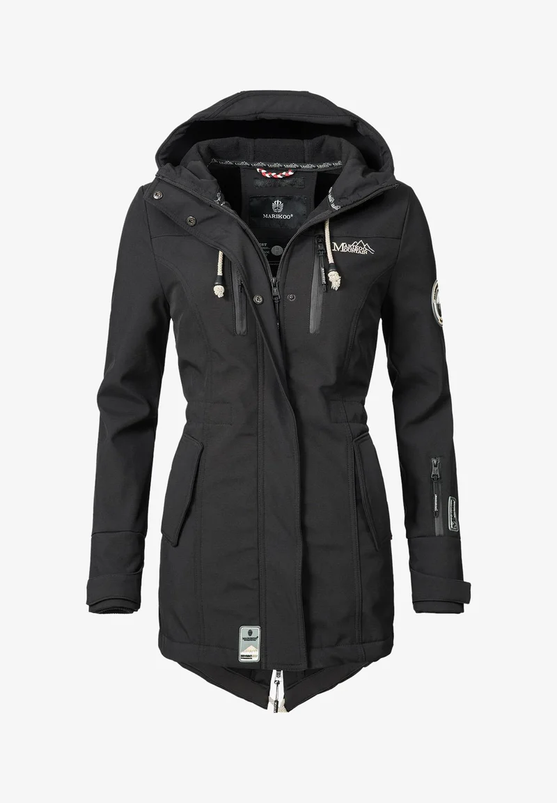 wholesale dealer Marikoo ZIMTZICKE - Parka black Clothing Jackets & Blazers Bomber Jackets