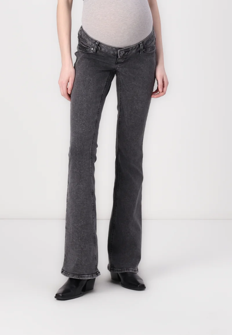high-end MAMALICIOUS MLOSAKA - Bootcut jeans black Clothing Jeans Bootcut & Flared