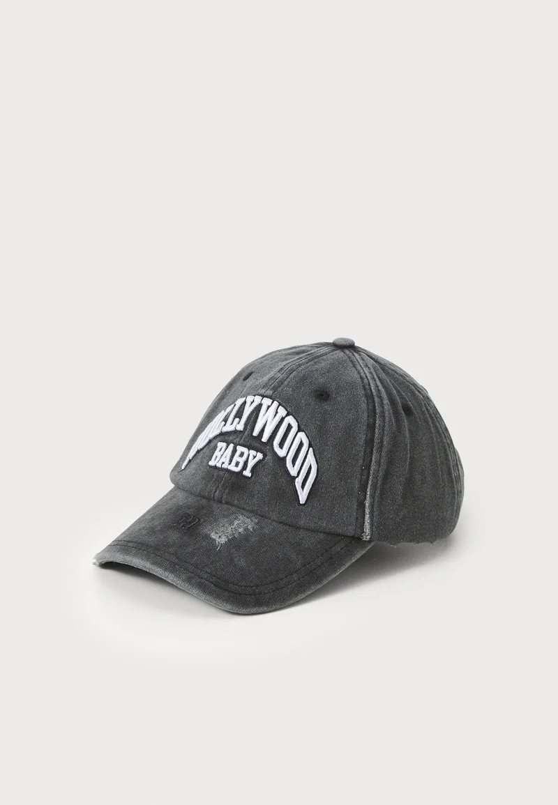 Discount Save up to MISBHV HOLLYWOOD BABY UNISEX - Cap washed black Accessories Beanies, hats & caps Caps