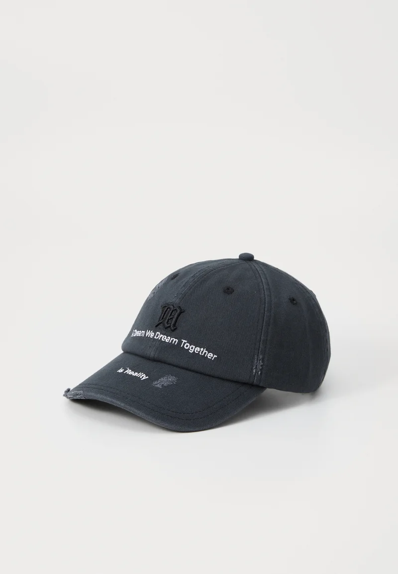No Sale Tax MISBHV DREAM UNISEX - Cap washed black Accessories Beanies, hats & caps Caps