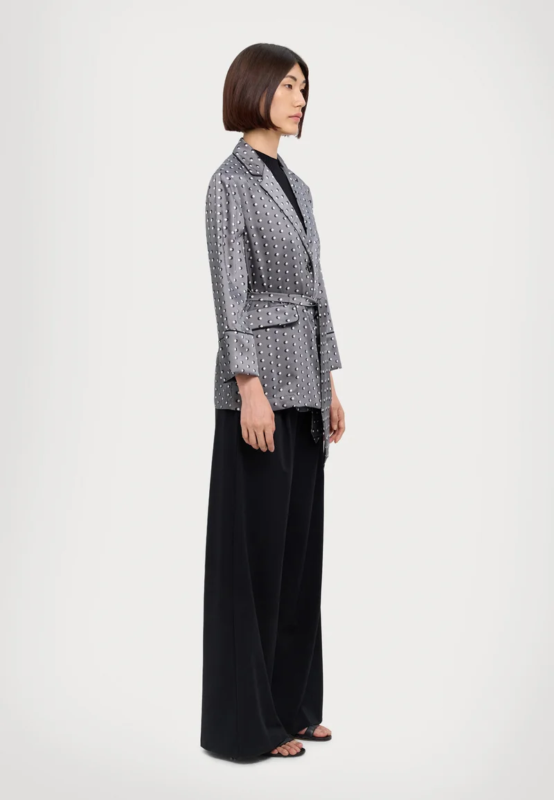 online leading retailer Marella LIVIA - Blazer grigio Clothing Jackets & Blazers Bomber Jackets