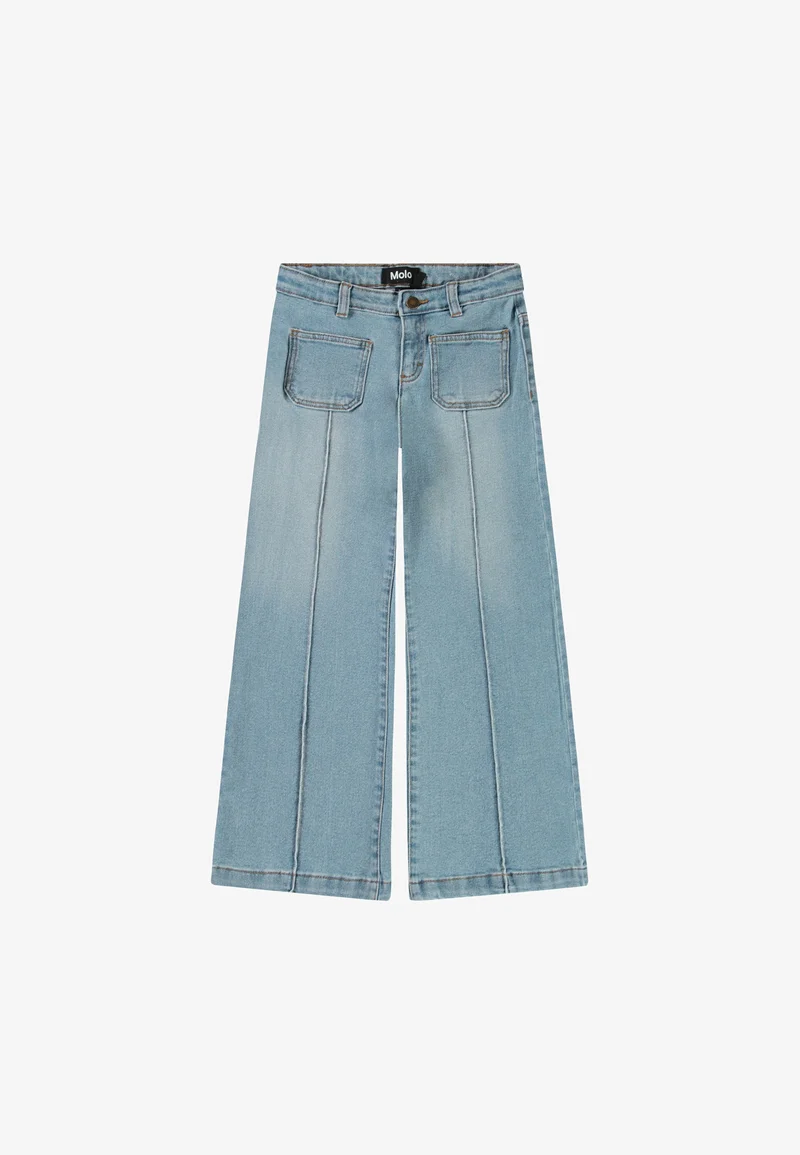 huge inventory Molo ADINA - Flared Jeans clear washed blue Clothing Bootcut & Flared
