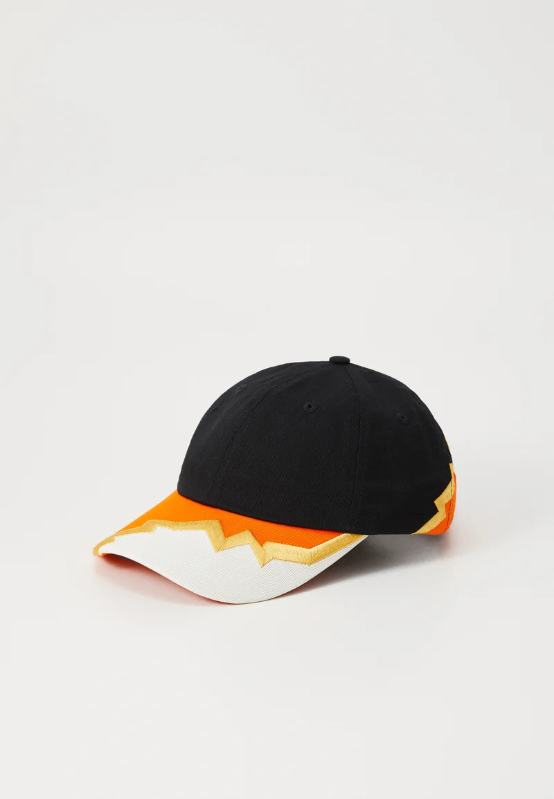 high-end Molo STEEL UNISEX - Cap black orange Accessories & Toys Hats, Caps & Beanies Caps