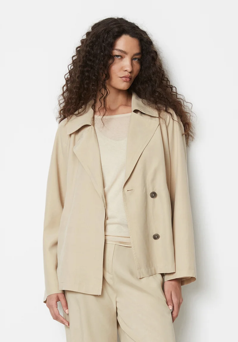 world-wide renown Marc O'Polo CABAN FLUENT  WELT POCKETS, RAGLAN SLEEVES - Summer jacket dusty field Clothing Jackets & Blazers Bomber Jackets