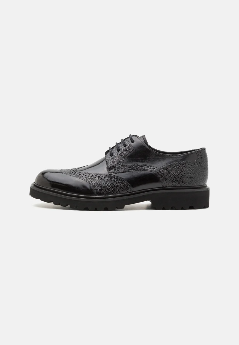 Superior Quality Melvin & Hamilton PIERCE  - Smart lace-ups black Shoes Sale Lace-up shoes Boat shoes