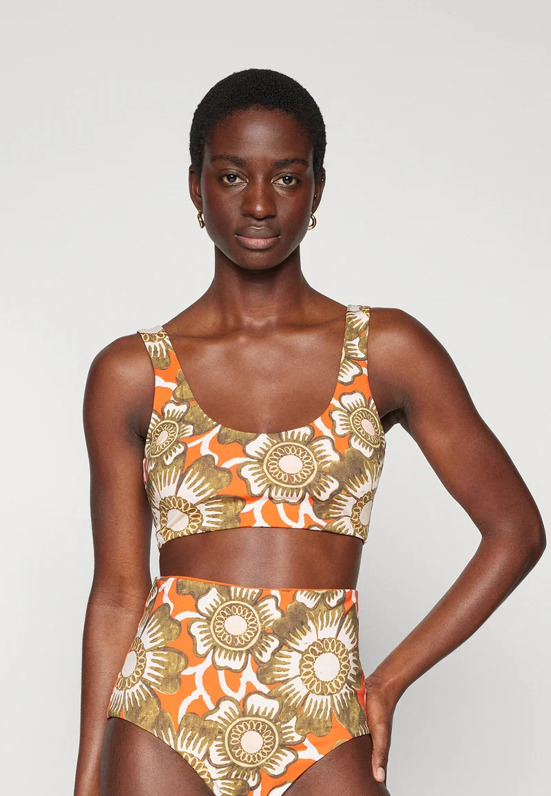 Wholesale Online USA Mara Hoffman LIRA - Bikini top poppy multi Clothing Swimwear Beach accessories Bikini tops