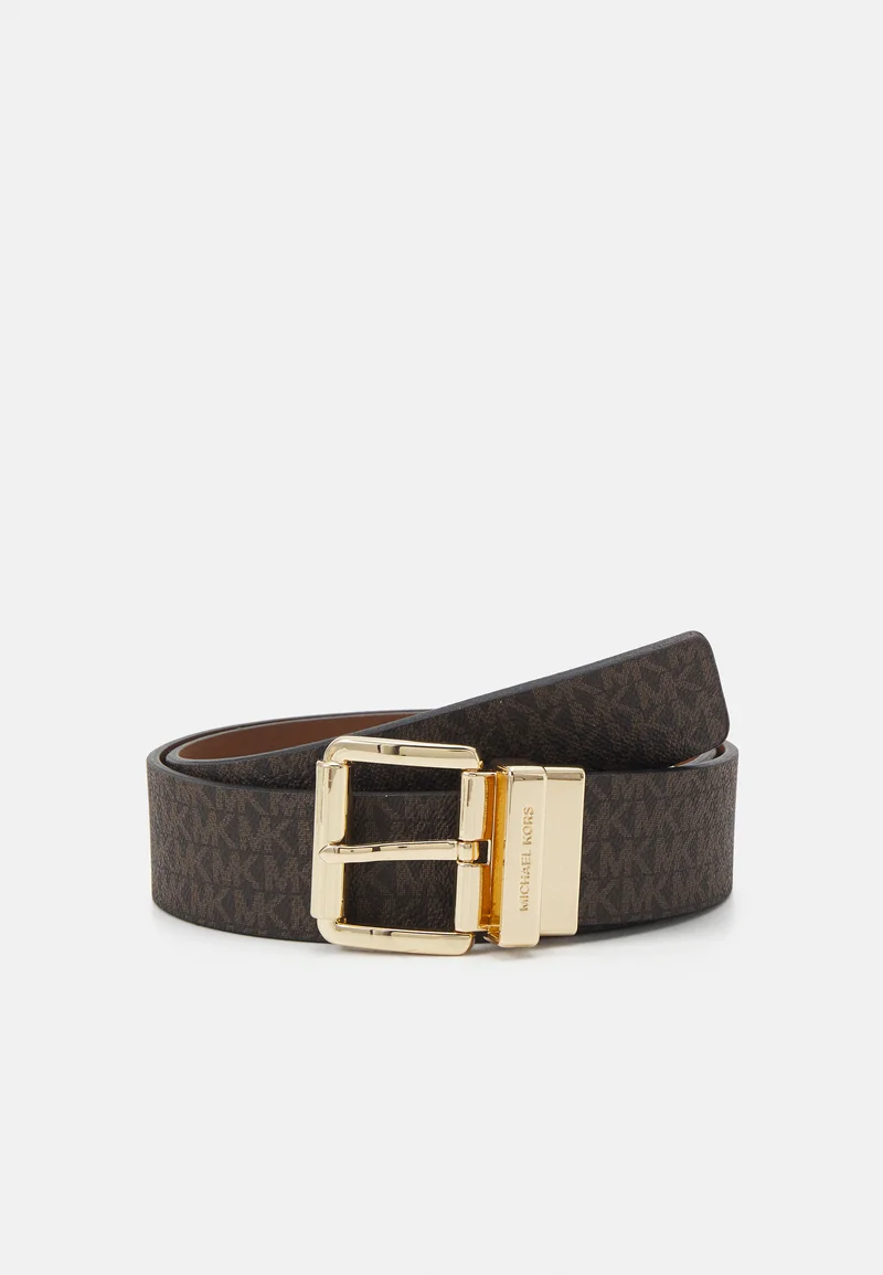 Clearance MICHAEL Michael Kors REVERSIBLE - Belt business brown Accessories Belts Casual belts