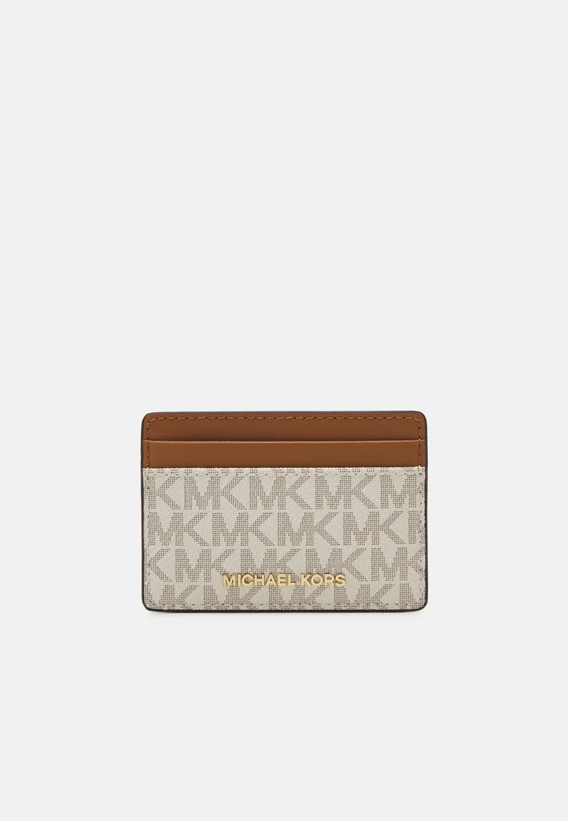 Save up to 80% MICHAEL Michael Kors JET SET CARD HOLDER - Business card holder vanilla Accessories Wallets & card holders Card cases