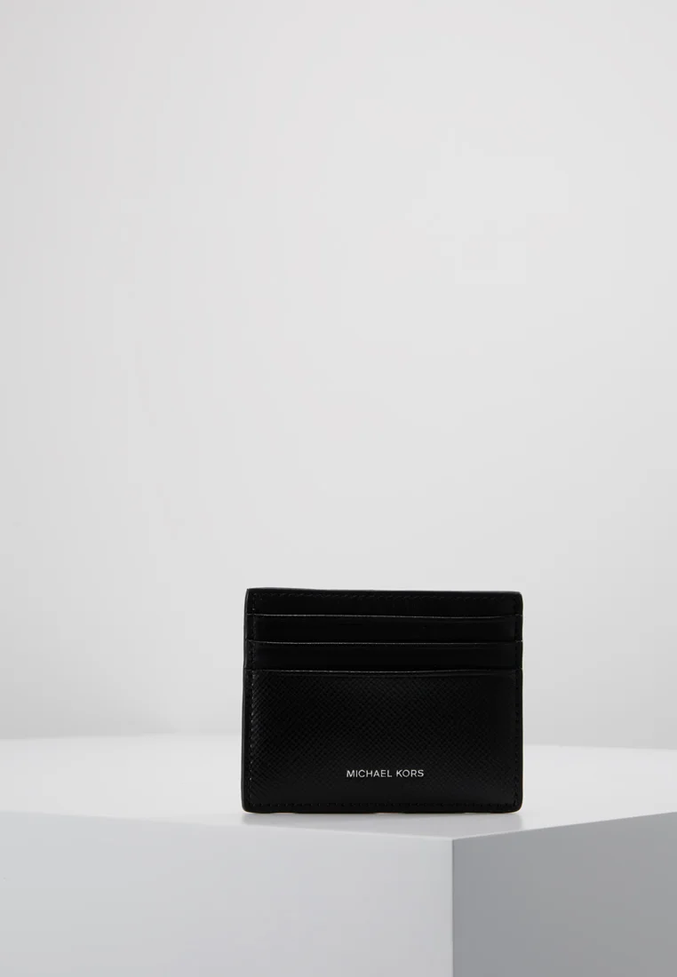 timeless Michael Kors HARRISON - Business card holder black Accessories Wallets & card holders Card cases