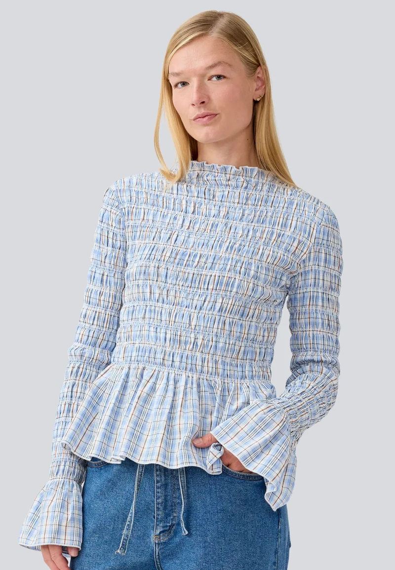 luxuriant in design Modström MAGDA - Blouse blue Clothing Shirts & Blouses Blouses