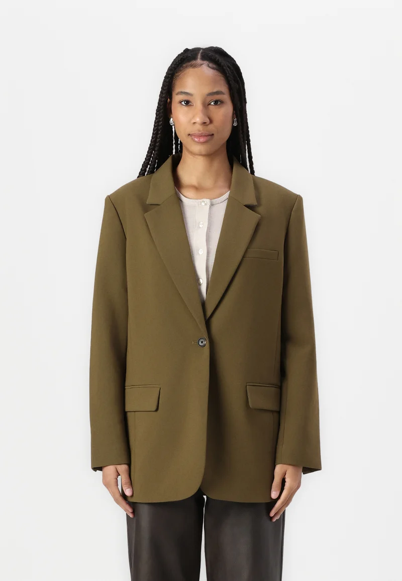 wholesale price Modström GALE - Short coat dark olive Clothing Jackets & Blazers Blazers