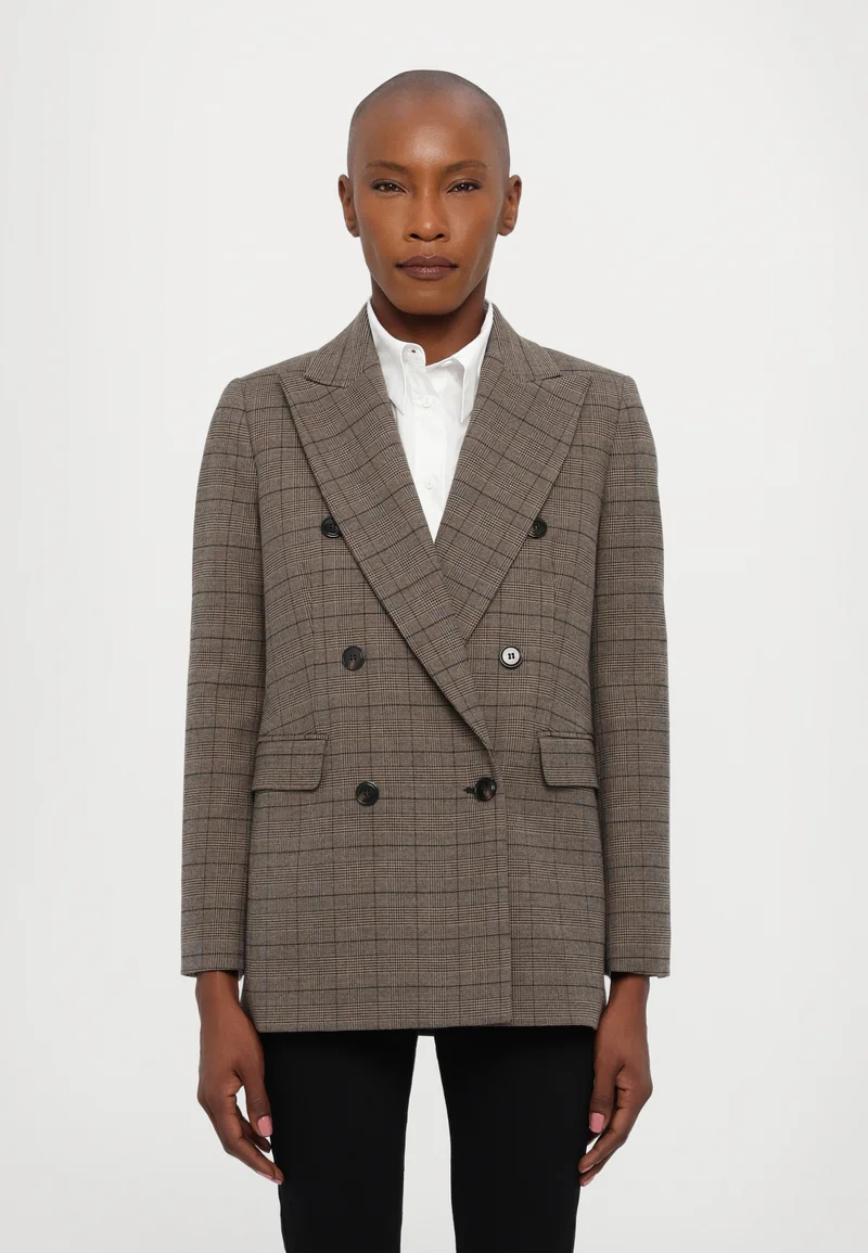 UK Cheap Sale MAX&Co. RENA - Blazer beige kontrolle Clothing Jackets & Blazers Bomber Jackets