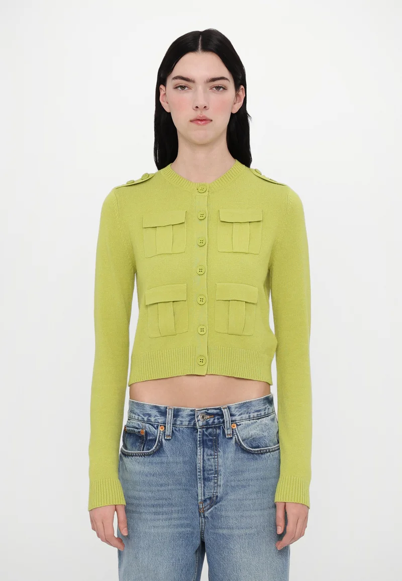 accessories MAX&Co. ALOE - Cardigan green Clothing Knitwear & Cardigans Cardigans