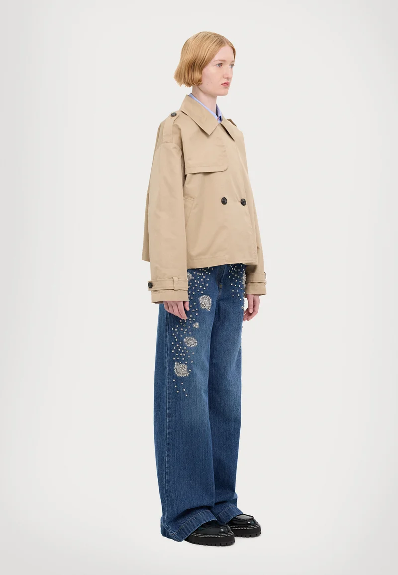 cheap prices MAX&Co. MOLLA - Summer jacket beige  Clothing Jackets & Blazers Bomber Jackets