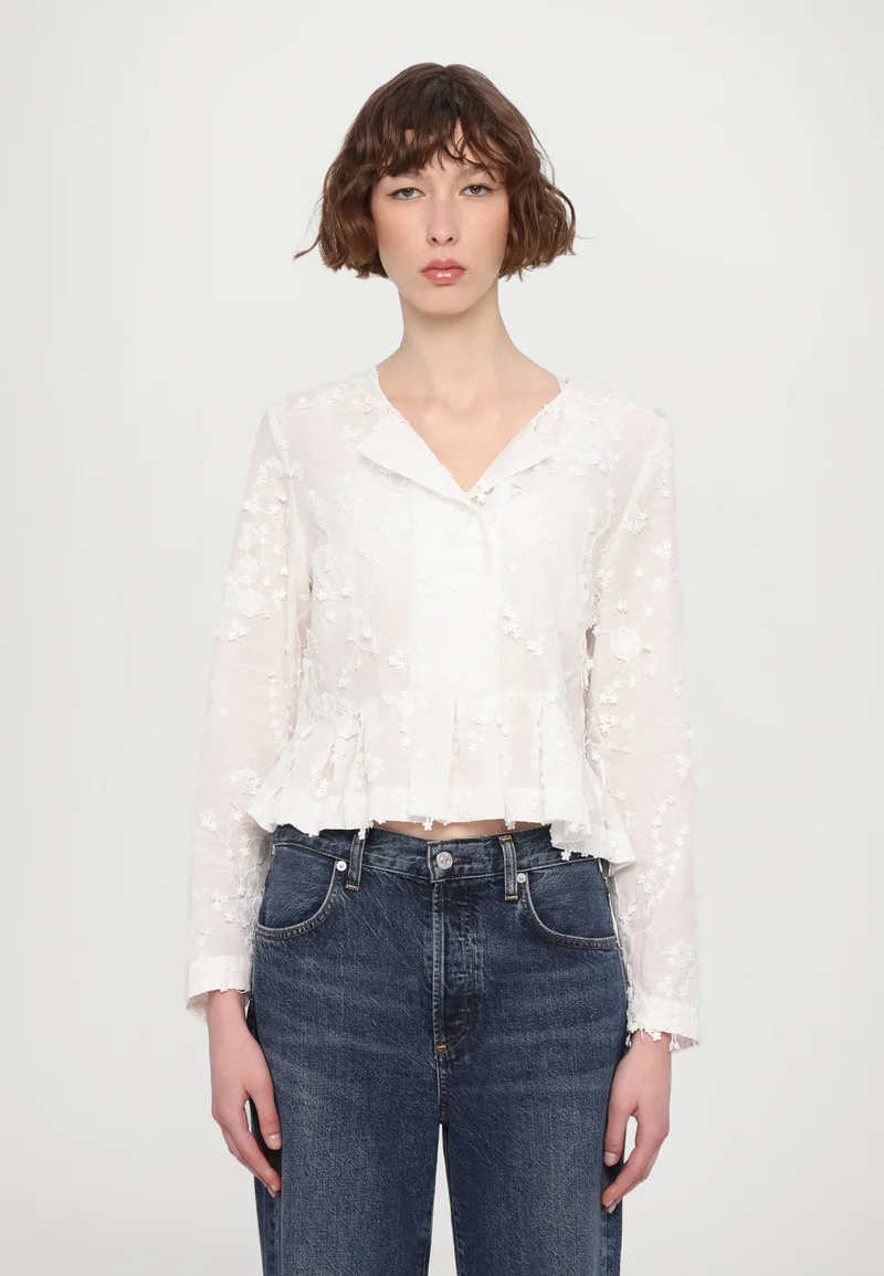 Free and Fast Shipping MUNTHE FRIDOLINE - Blouse ivory Clothing Shirts & Blouses Blouses