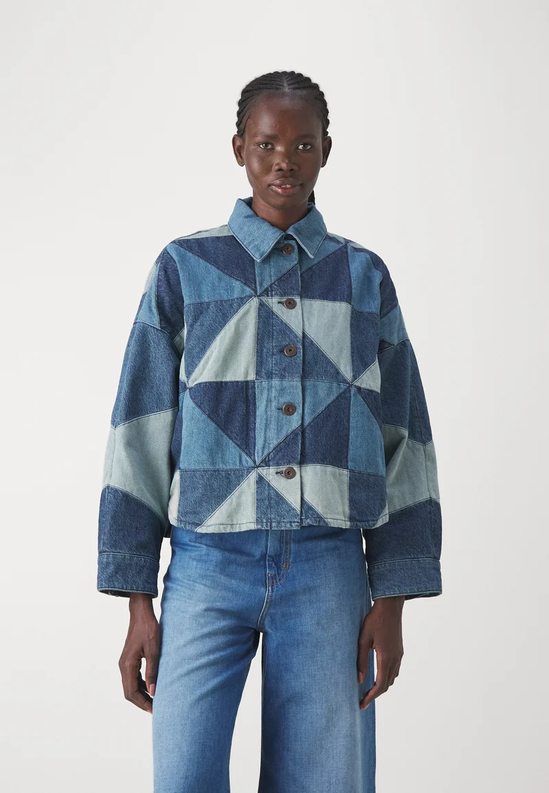 Official supplier WEEKEND MaxMara AZULENE - Denim jacket blu Clothing Jackets & Blazers Bomber Jackets