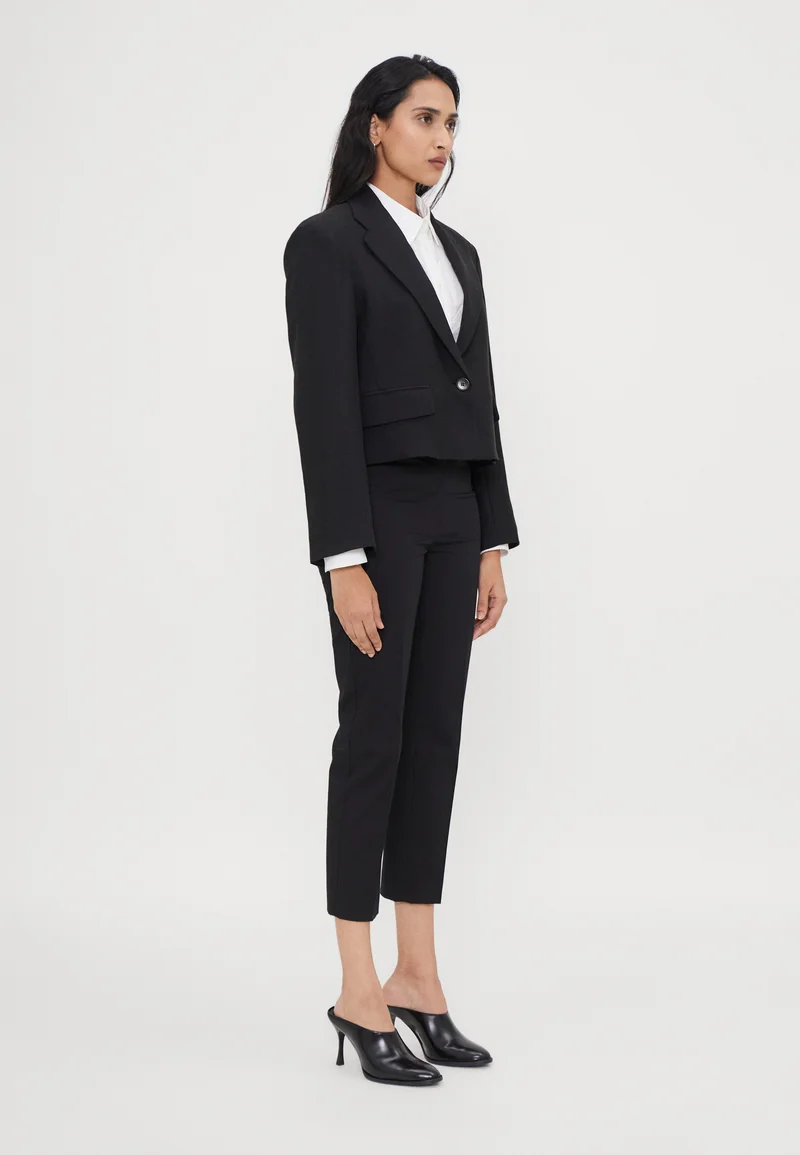 Clearance Sale WEEKEND MaxMara CANTICO - Blazer nero Clothing Jackets & Blazers Bomber Jackets