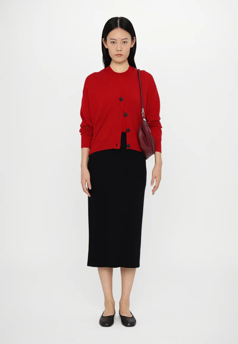 prestigious WEEKEND MaxMara DECANO SET - Basic T-shirt red Clothing Knitwear & Cardigans Cardigans