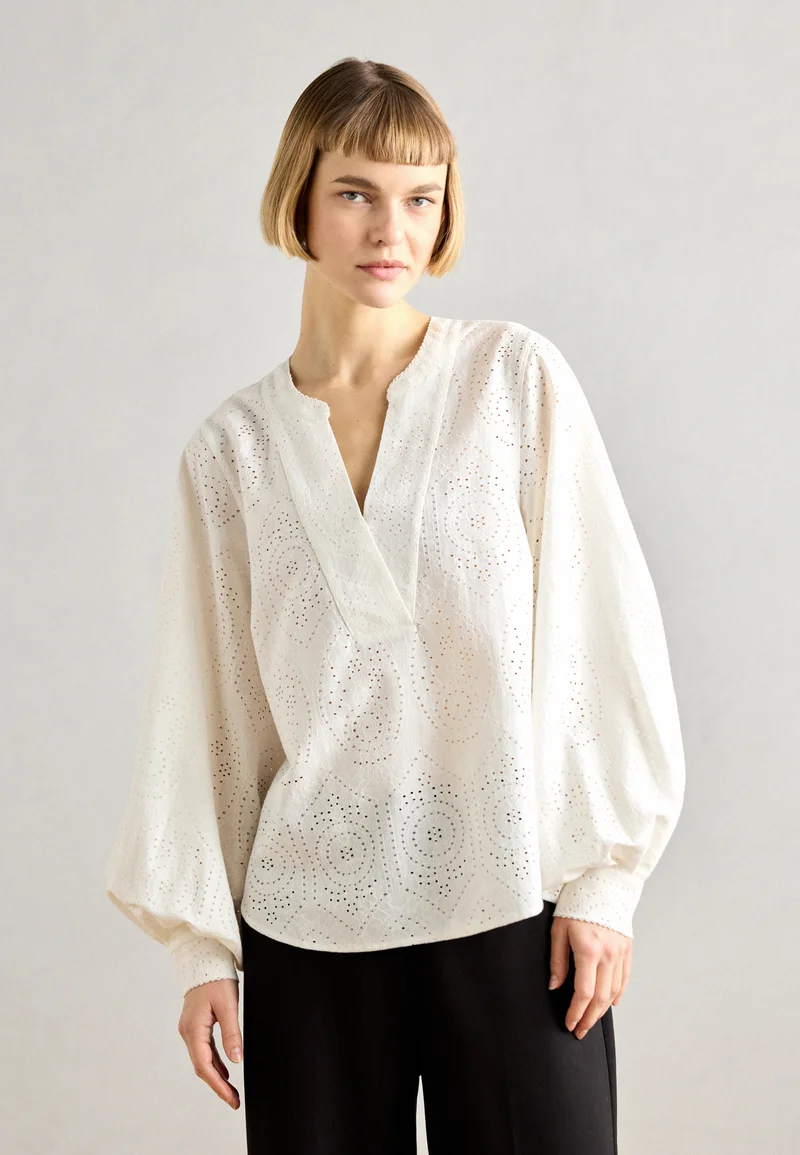 free delivery Mos Mosh SINA  - Blouse ecru Clothing Shirts & Blouses Blouses