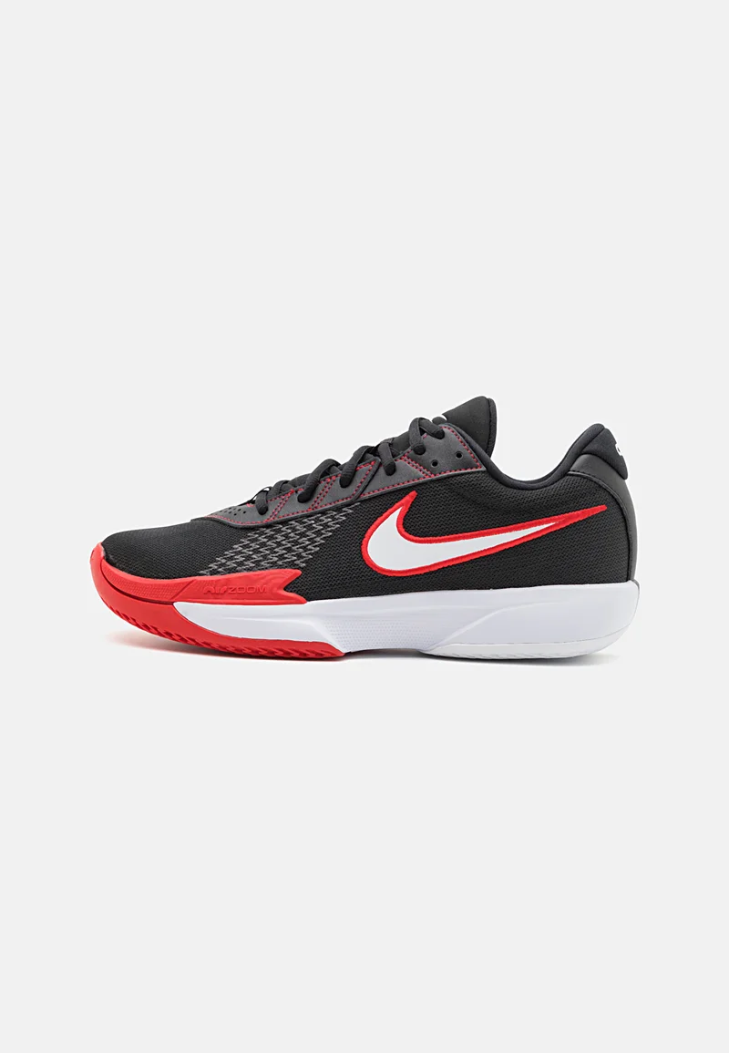 Buy Online Nike Performance AIR ZOOM G.T. CUT ACADEMY - Basketball shoes black/white/university red/iron grey Sport Sale Shoes Boots