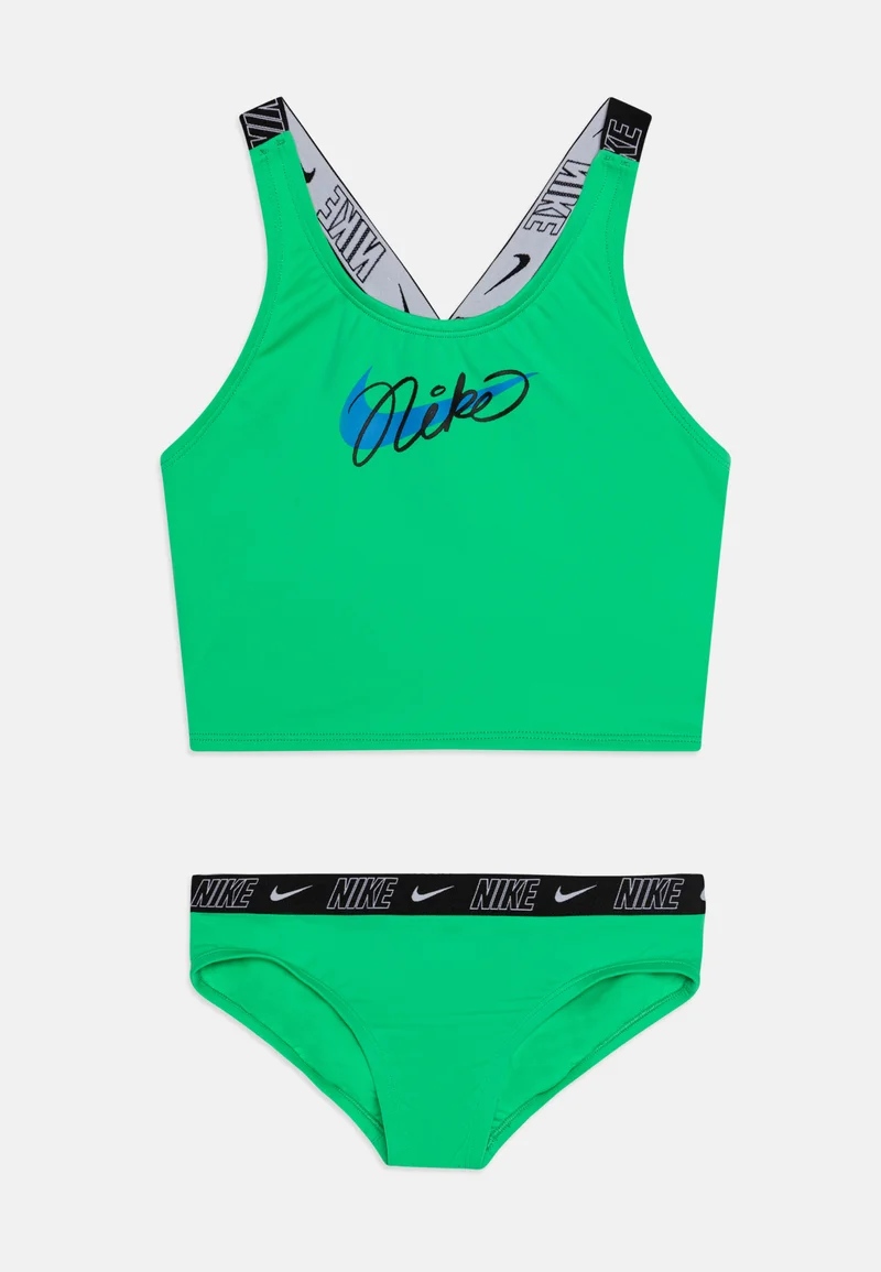 Outlet Factory Online Store Nike Performance CROSSBACK MIDKINI - Bikini green shock Clothing Sportswear Snowwear Bikinis