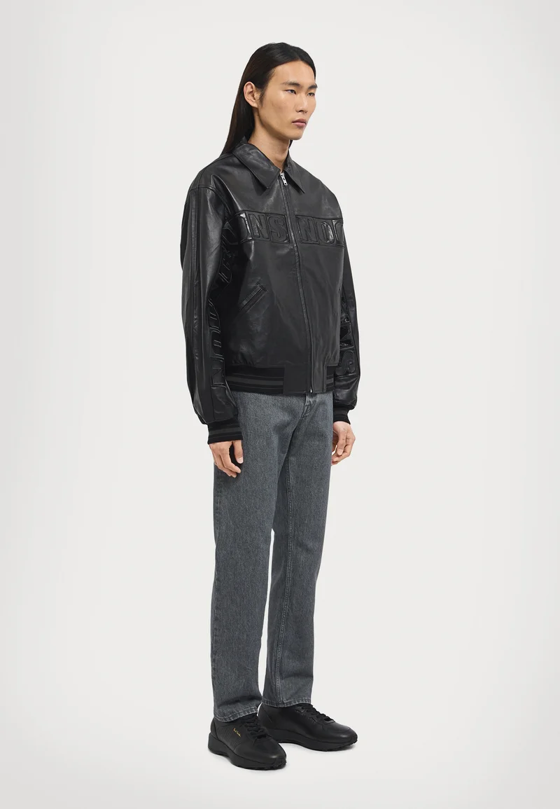Hot Sale Noon Goons MIC CHECK  - Bomber Jacket black Clothing Sale Jackets Gilet Bomber Jackets