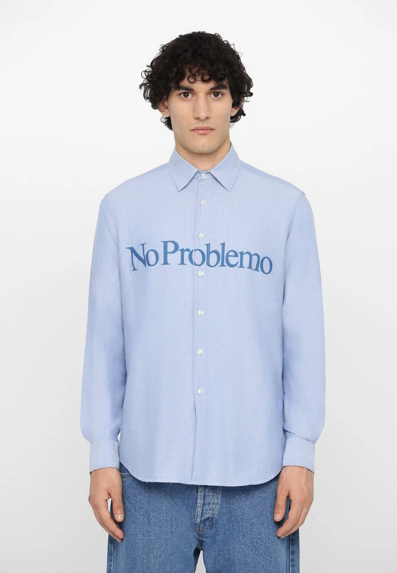 timeless No Problemo Shirt - blue Clothing Shirts Casual Shirts