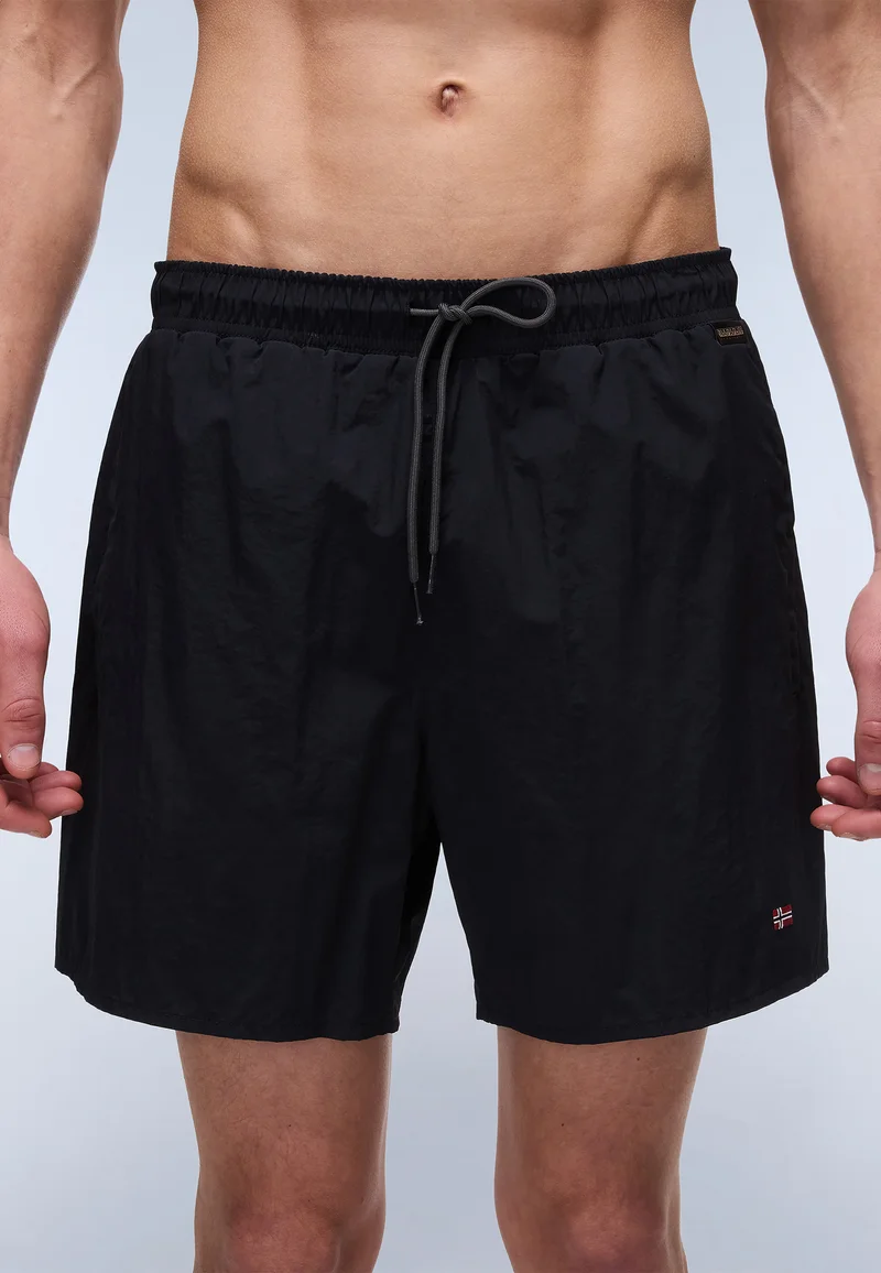 Online Here Napapijri Swimming shorts - black  Clothing Swimwear Swim trunks Briefs
