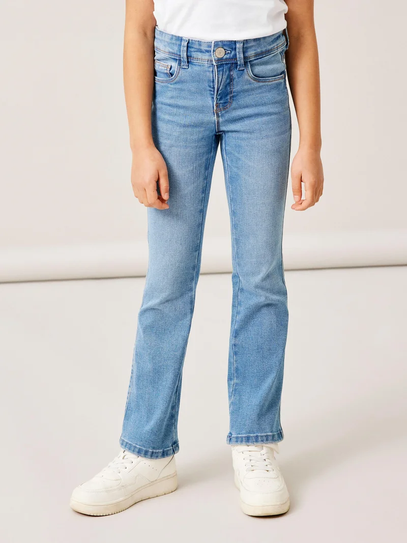 reputable site Name it NKFPOLLY - Flared Jeans blue Clothing Bootcut & Flared