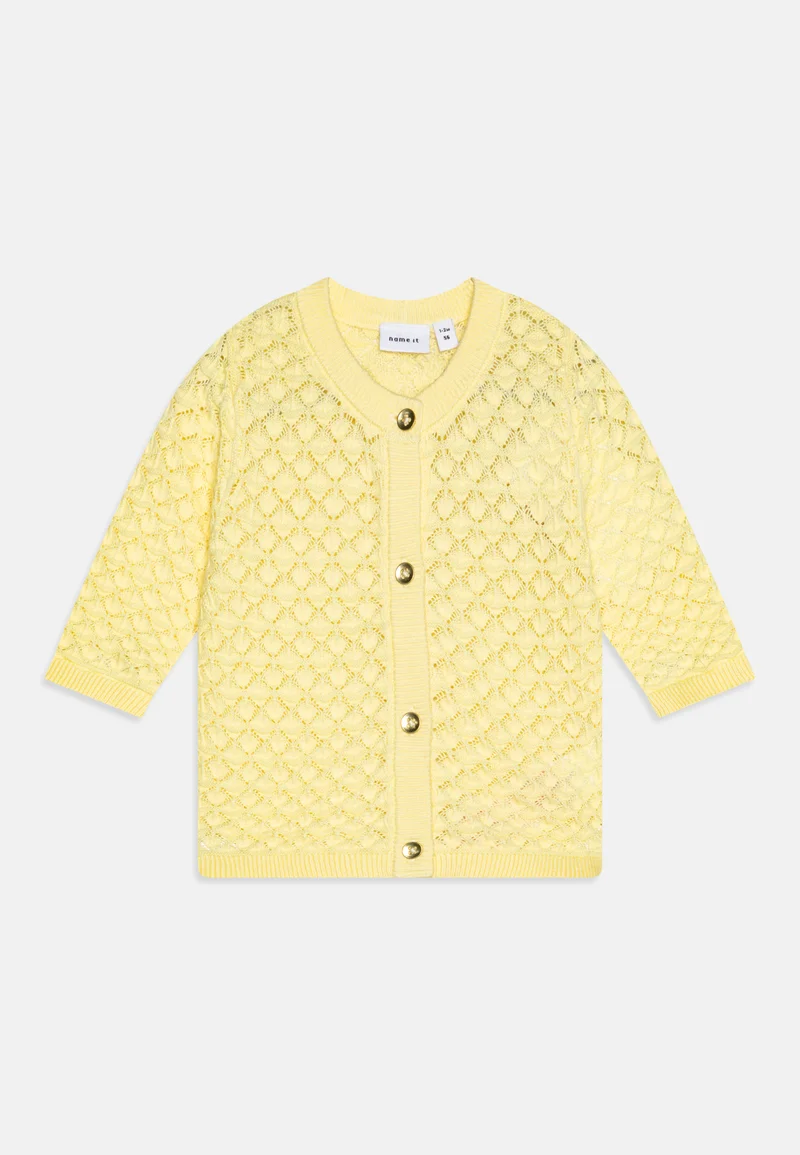 USA Sale Online Store Name it NBFTATINE CARD - Cardigan pastel yellow Clothing Sweatshirts & Knitwear Cardigans