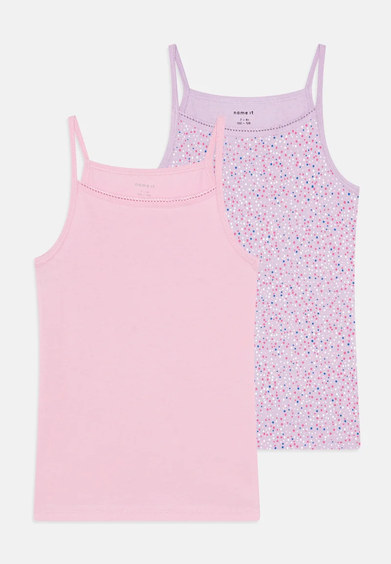stable quality Name it NKFSTRAP DOT 2 PACK - Undershirt pastel lilac Clothing Underwear & Nightwear Underwear Bras & bustiers