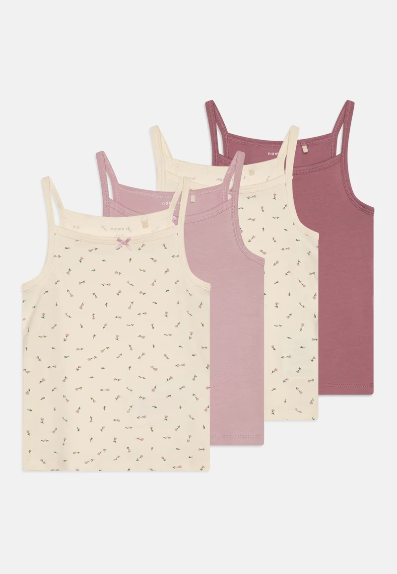 Cheapest Name it NKFSTRAP FLORAL 4 PACK - Undershirt buttercream Clothing Underwear & Nightwear Underwear Bras & bustiers
