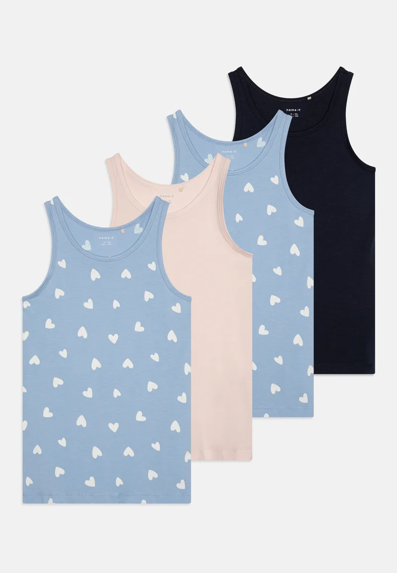 Clearance Name it NKFTANK HEARTS PACK - Undershirt serenity Clothing Underwear & Nightwear Underwear Bras & bustiers