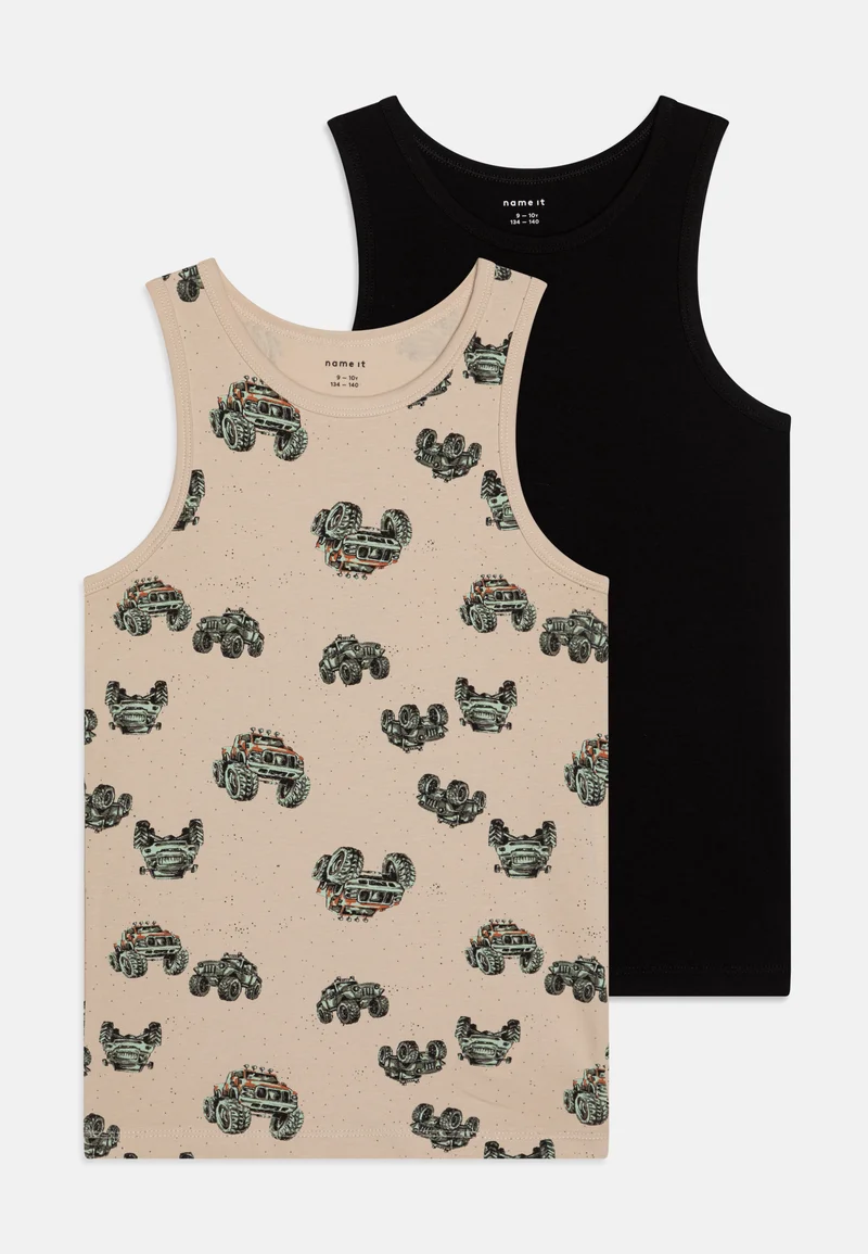 genuine Name it NKMTANK MONSTER TRUCK 2 PACK - Undershirt peyote Clothing Underwear & Nightwear Underwear Bras & bustiers